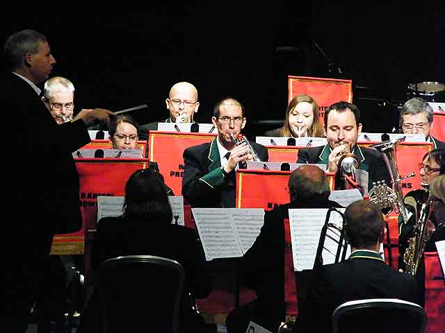 New Forest Brass perform in the 3rd section national finals in Cheltenham